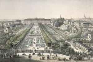 View of the Jardin des Plantes, Paris